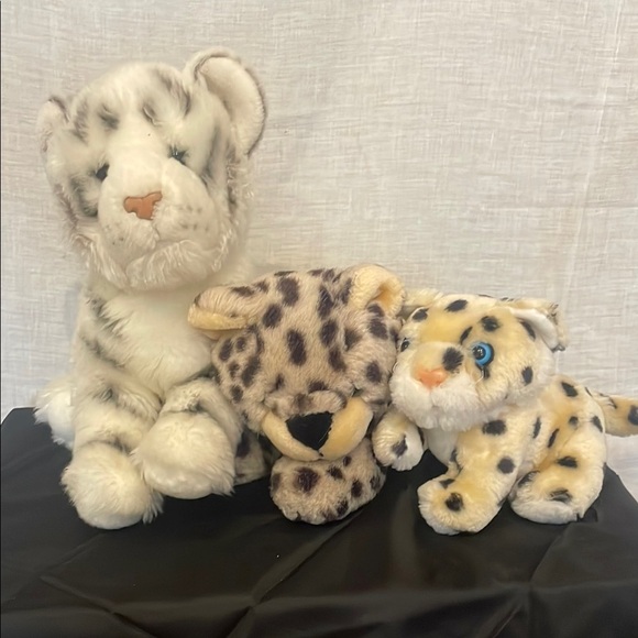 Plush Leopard and Tiger plush  Set - Picture 1 of 1